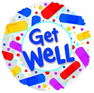 Get Well Colorful Bandaids
